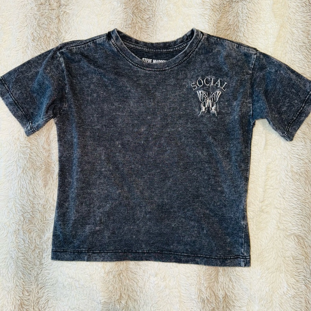 Steve Madden Girls Graphic T-Shirt